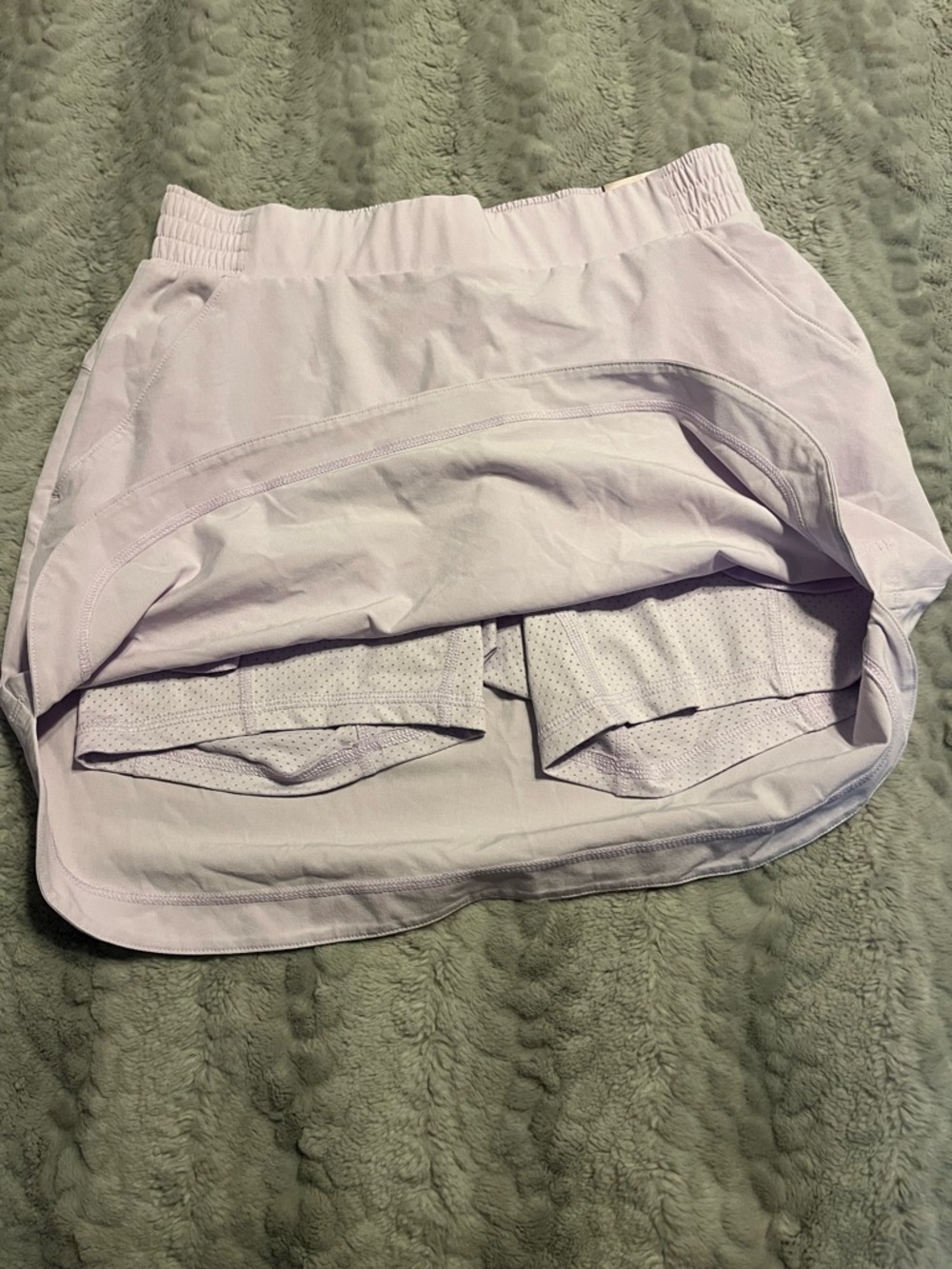 Calia Golf Birdie Skort Light Lavender Athletic Skort - Picture 7 of 7